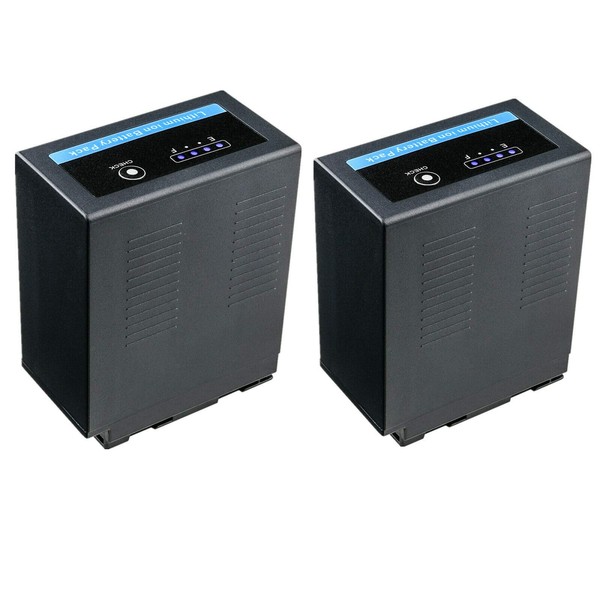Kastar 2-Pack CGA-D54 Pro Battery Replacement for Panasonic CGA-D54 CGA-D54S