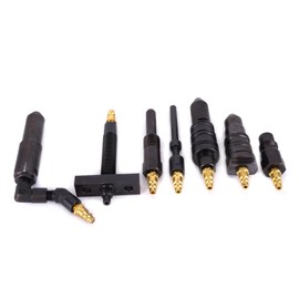 MPLUS Engine Compression Pressure Tester fits for use on Cummins 5.9, Ford Powerstroke 6.0L, 6.4L, 6.7L, 7.3L (both styles), for Cummins V6, V8, V12, 855, 5.9L, for GM Duramax 4.3/5.7/6.2/6.5L/6.6L