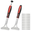 ORIENTOOLS Heavy Duty Long Handle Scraper Tool Multi Surface Floor