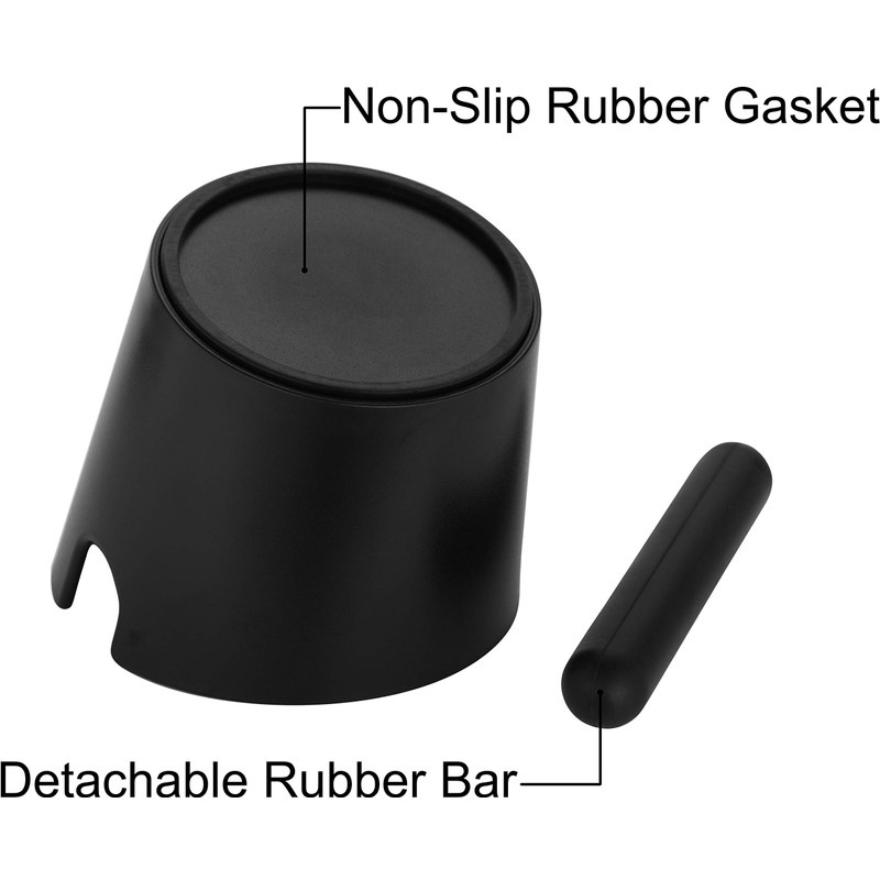 APTSPADE Coffee Knock Box Rubber,Coffee Knock Box Container,Coffee Knock Box