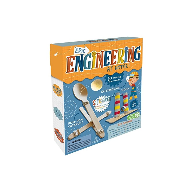 Epic Engineering At Home!: STEAM Craft Learning Kit