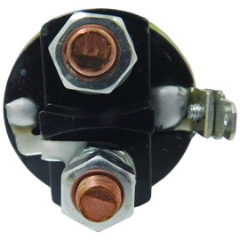 OEG Parts New 12V Starter Solenoid Compatible With Original Equipment Hitachi 3-Terminal 2130-77005 23343-02N00, Fits S13-126A S13-127 S13-107A S13-117A S13-122
