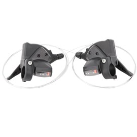 HOUSON 3x8 24Speed ​​Bicycle Shifter Set, Mountain Bike Shifter Brake Shifter Bicycle Shifter Brake Lever for Bicycles Road Bike Mountain Bike City Bike Folding Bike