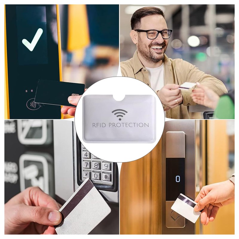 BLOOPIC IC Card Anti-Skimming Case Magnetic Shield Anti-Magnetic Card Case