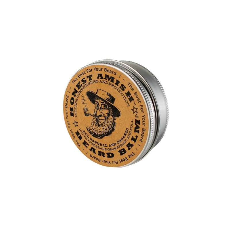 Honest Amish Beard Balm - New Large 4 Oz Twist