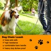 Heavy Duty Metal Dog Leash, 180cm Chew Proof Pet Leash