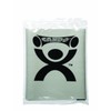 CanDo Singles Low Powder Exercise Band, 4-foot singles, Silver: XX-Heavy