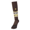 Stance 01003 SD PALMS OTC BROWN Socks, BROWN (01003)