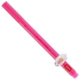 LEGAMI Lovely Friends Decorative Animal Gel Pen Removable and Recombinable Prevents Rolling Away Fine 0.5mm Tip Llama Rabbit Unicorn Tiger Coloured Ink