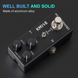 lotmusic Kmise Ultimate Drive Electric Guitar Effects Pedal Mini Single Type DC 9V Tru...
