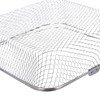 MAGICLULU Stainless Steel Square Air Fryer Basket Replacement Metal Mesh