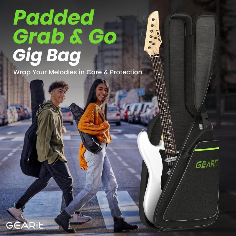 Canyon Series 39” Electric Guitar Starter Kit:_Redburst