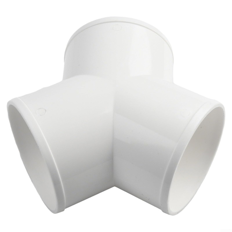 Duct Connector 4 Inch T/Y Splitter Connector PVC Pipe Connector