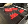 StealthMounts Mounting Feet for Milwaukee Packout System (Red) - 8