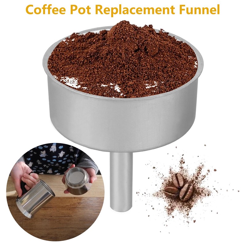 Coffee Pot Replacement Funnel Fits for Mocha Coffee Maker Pot