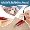 REMOS Combination Tweezers Made of Stainless Steel 9.5 cm -