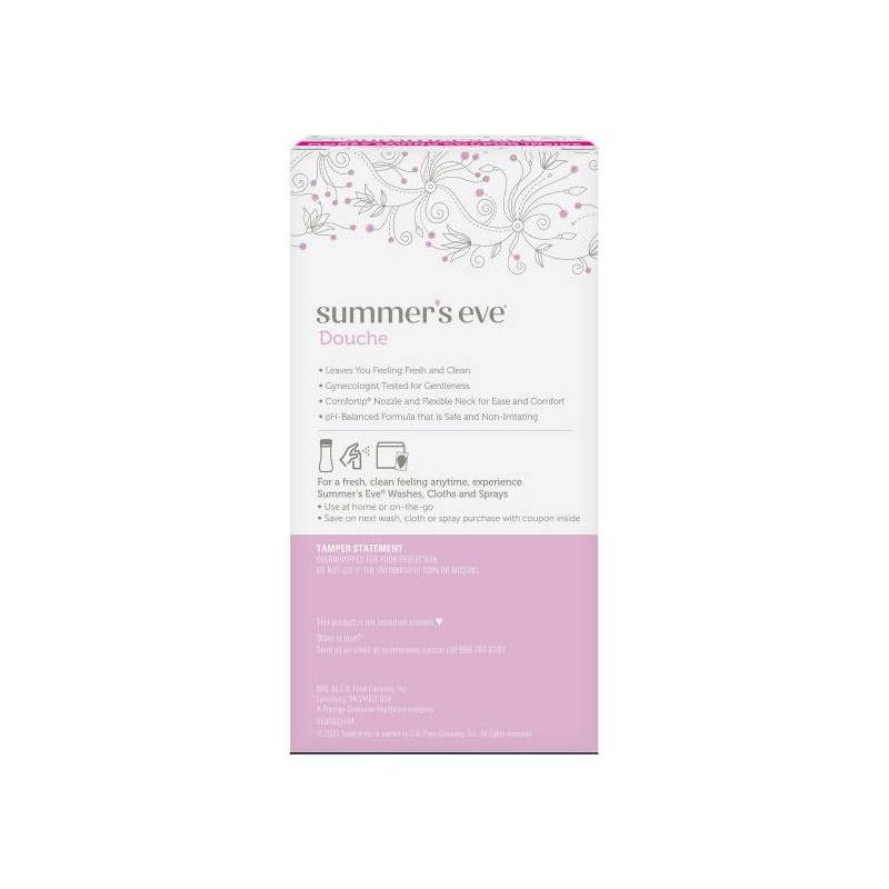 Summer's Eve Douche, Island Splash, pH Balanced, Dermatologist & Gynecologist