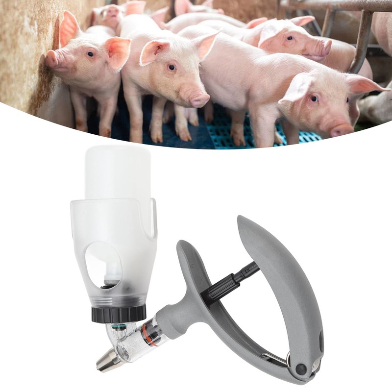 Animal Injector Livestock Syringe Automatic Adjustable Continuous Syringe Veterinary Vaccine