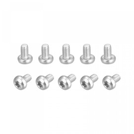 sourcing map 20 x M2.5 x 4 mm Torx Screw 316 Stainless Steel Pan Head Counterfeit-proof Mounting