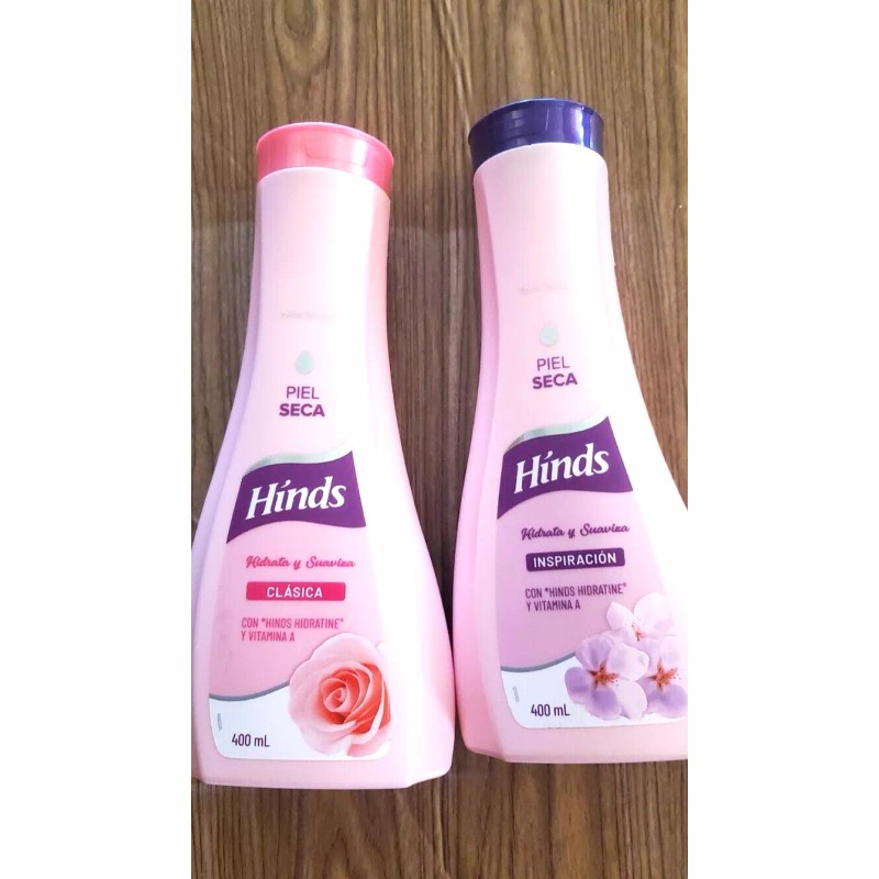 HINDS 2 PACK HINDS NATURAL HAND & BODY LOTION WITH
