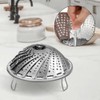 Vicloon Steamer Insert for Pot, Adjustable Steamer Insert (16 cm