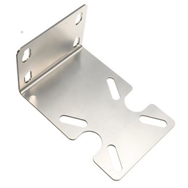 RUIVEO 1Pcs Stainless Steel Water Filter Housing Mounting Bracket, Water Purifier RO Housing Bracket for 10'' and 20'' Filter Housings (1)