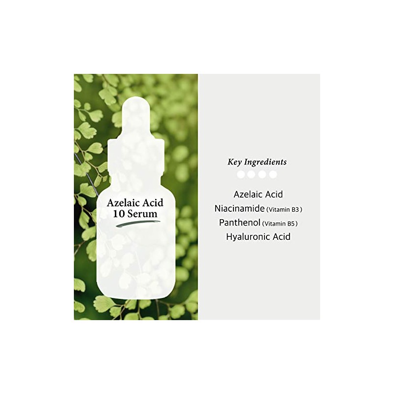 Cos De BAHA Sérum facial de ácido azelaico 10% con