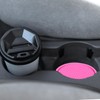 sourcing map Car Cup Coasters Universal PVC Car Cup Mats