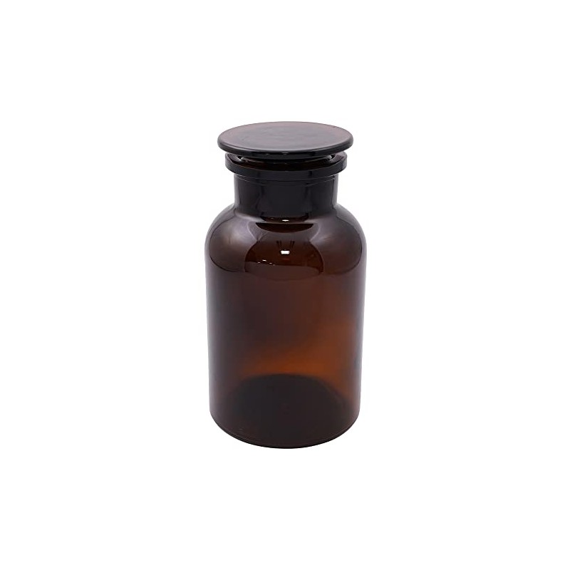 Azuwan 3-9176-05 Wide Mouth Reagent Bottle, Tea, 33.8 fl oz