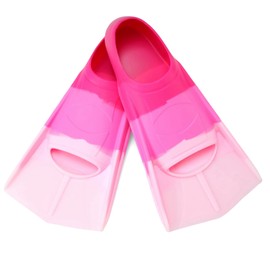 Foyinbet Unisex-Adolescente Aletas De Natación para Niños Aletas Cortas para Jóvenes Aletas De Natación para Nadar Y Entrenar para Niños Niñas Niños Jóvenes Mujeres Y Hombres Pequeño Un Hada Mariposa