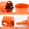 LAIWEI Hole Saw 28 mm for Drilling Holes in Wood,