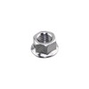 ALTALINE Steel Chrome Flanged 3/8" x 26T Hub Axle Nut