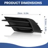 CZCJGD Fog Light Bezel Covers Compatible with Subaru Legacy 2015