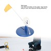 6PCS Ice Fishing Flag Outdoor Sign Portable Tip Up Angler