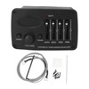Acoustic Guitar 4 Band Equalizer EQ Preamps Piezo Pickup Chromatic