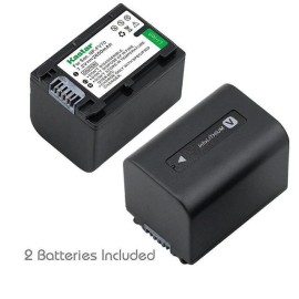 Kastar  NP-FV70 Battery for Sony DCR-SX65 SX83 SX85, FDR-AX100, DEV-3 DEV-5 DEV-50 - 2 Batteries