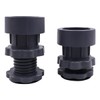 WANGCL 4 Pieces Anti-Vibration Washing Machine Mat Adjustable Universal Rubber