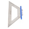 Woodworking Triangle Ruler Carpenter Square 140mm Dual Scale Measuring Scribing