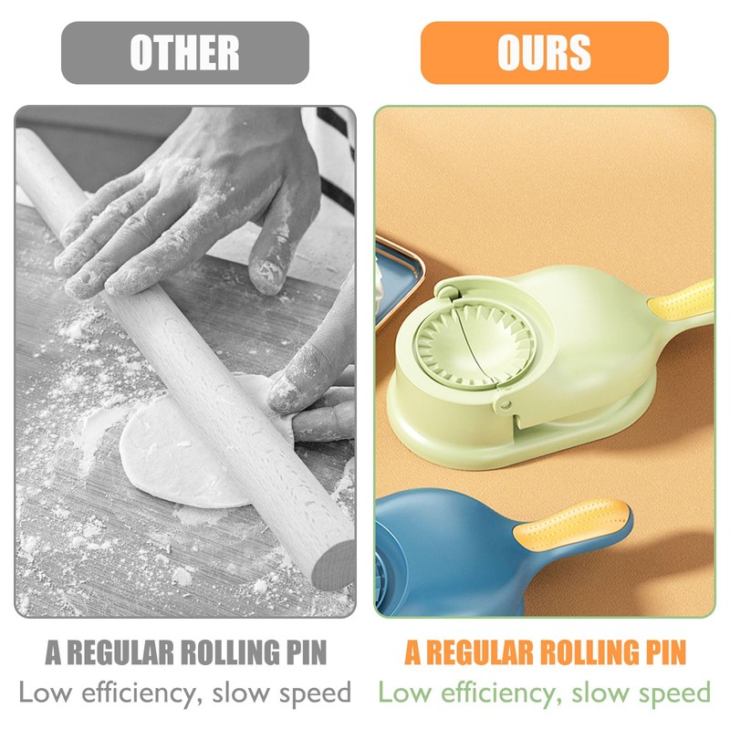 Dumpling Maker, Dumpling Maker, 2-in-1 Dumpling Shape Printing Dumpling Moulds,