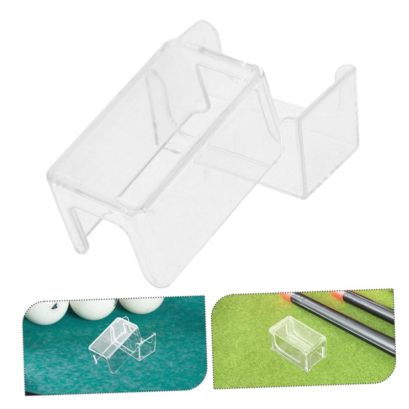 BESPORTBLE 3pcs Billiard Chalk Case Mini Portable Billiard Chalk Box