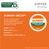 Dunkin' Donuts Decaf Keurig Single-Serve K-Cup Pods, Medium Roast, 22
