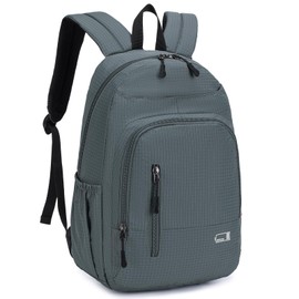 BAGZY Hand Luggage Backpack Aeroplane for Ryanair Hand Luggage 40 x 20 x 25 Small Backpack Lightweight Cabin Bag Daypack Travel Bag 20L Travel Backpack for Work College Women Men, darkgray, Backpack