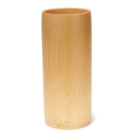 Natural Bamboo Carbonized Brown Flower Vase 9.8" (1)