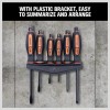 HORUSDY 6PC Magnetic Screwdriver Set 3 Slotted 3 Phillips Hexagon