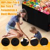 Large Toy Box, Collapsible Storage Bins with Lids, Toy Storage