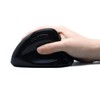 Adesso Imouse E30-2.4GHz Wireless Ergonomic Vertical Right-Handed Mouse, Black
