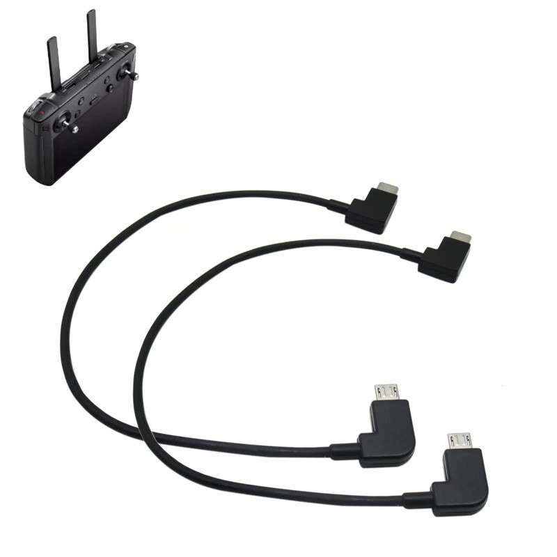 2-Pack Remote Controller Cable for DJI Mavic Pro/AIR Controllerto Type-C