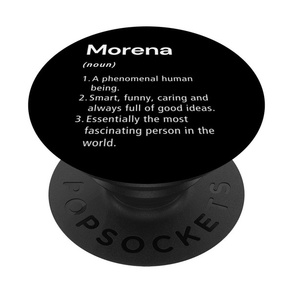 Morena Name Definition Funny Dictionary PopSockets Adhesive PopGrip