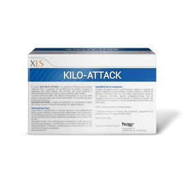XLS Medical Kilo-Attack A Base Di Carbolyte, Integratore Alimentare Che Supporta I Programmi Di Perdita Di Peso, 30 Compresse
