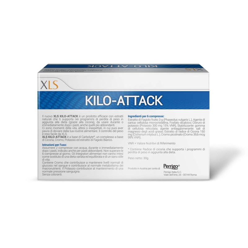 XLS Medical Kilo-Attack A Base Di Carbolyte, Integratore Alimentare Che